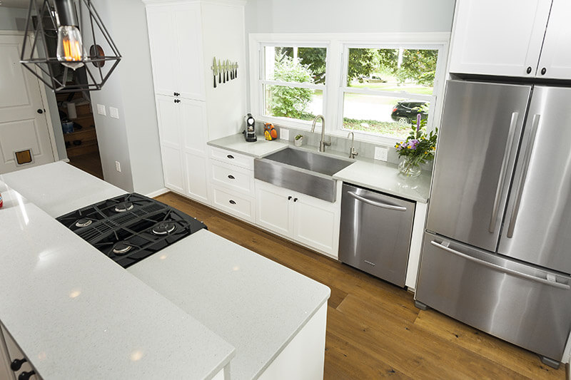 Contemporary Transitional Kitchen Remodel in Kensington, MD by House To Home Solutions, LLC project photo